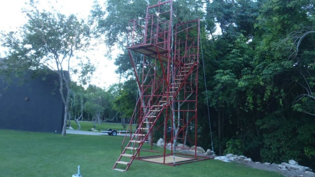  Plataforma de tirolesa 